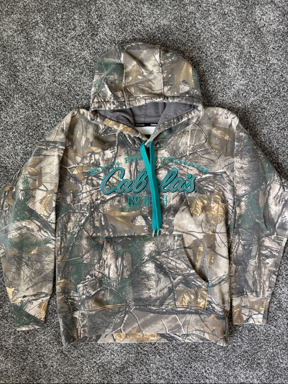 Cabela's Realtree Camouflage Hoodie